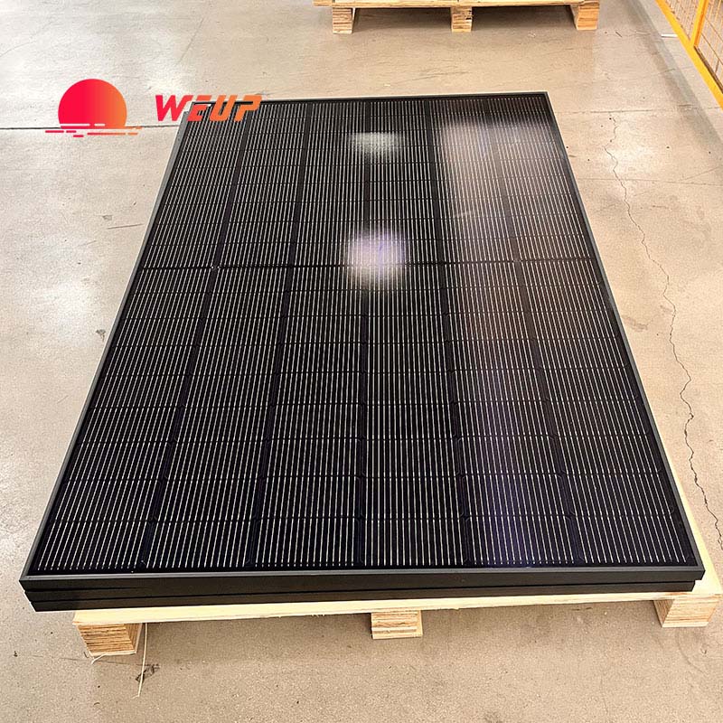 450W black solar panel